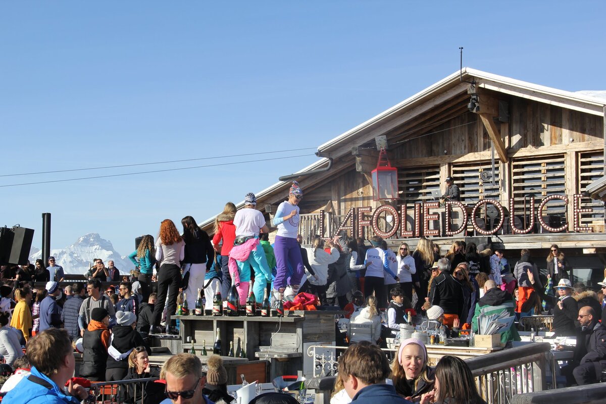 Restaurant La Folie Douce Saint Gervais - Megève