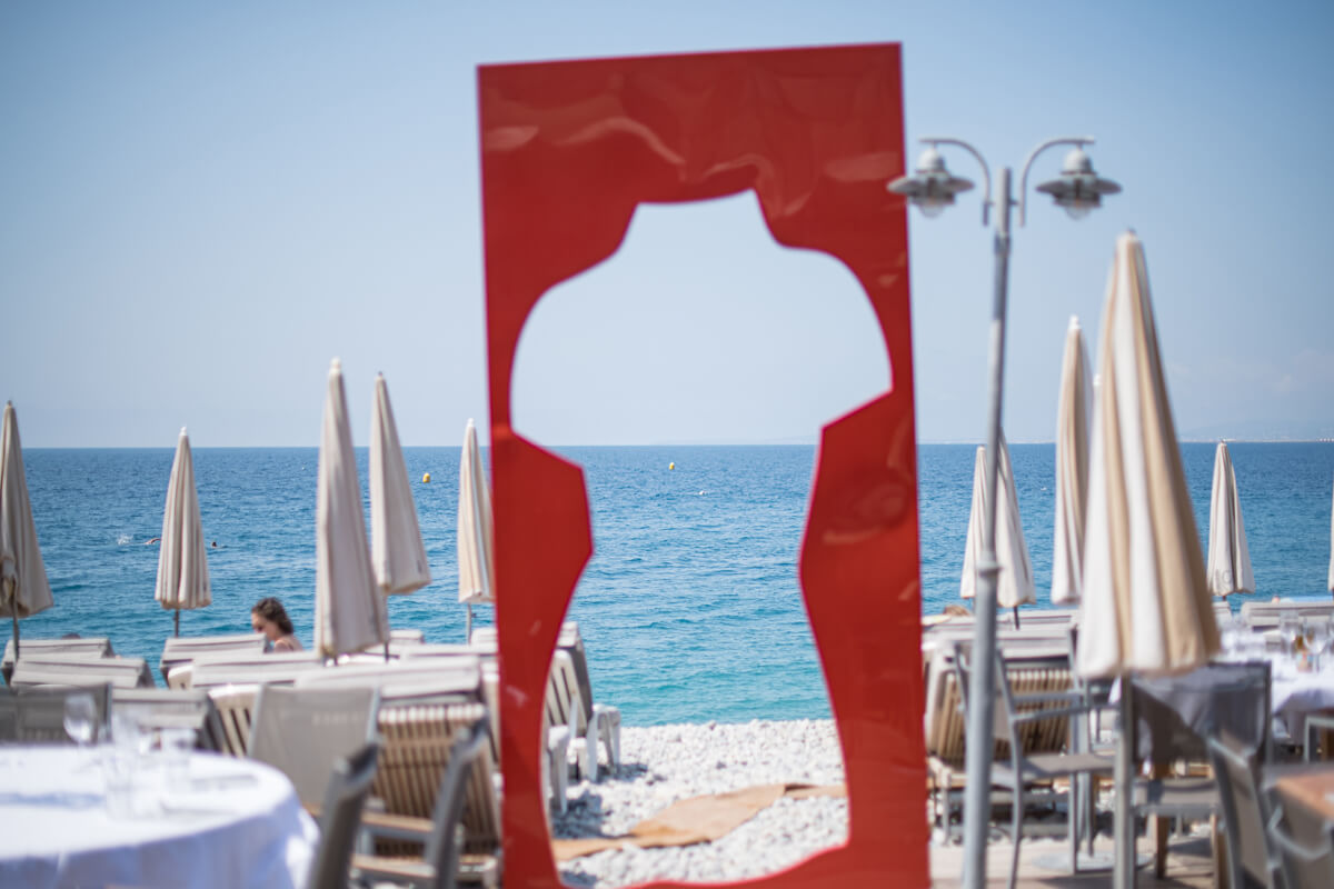 Castel Plage - Private beach, Bar & Restaurant in Nice