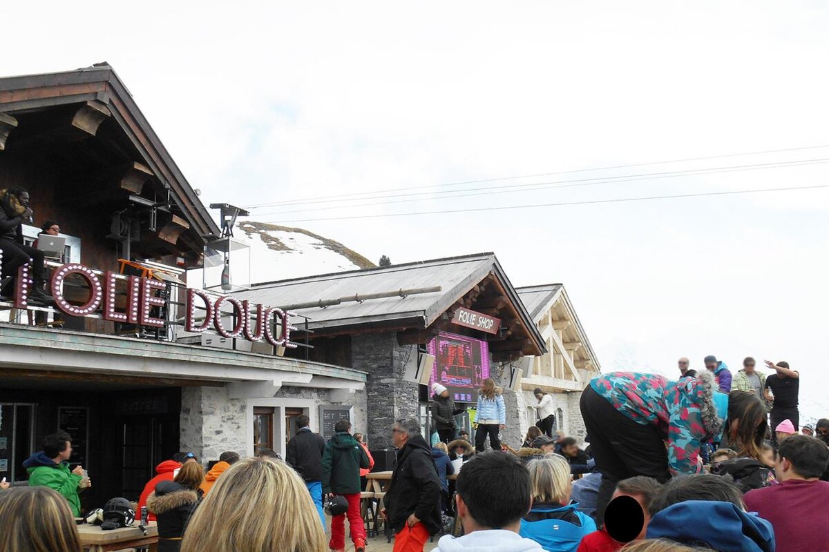 Restaurant La Folie Douce Les Arcs