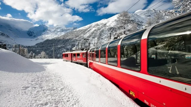 From Milan: St. Moritz and Panoramic Bernina Express Tour