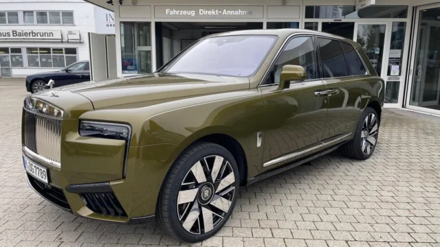 Rolls Royce Cullinan new edition in Courchevel 2025