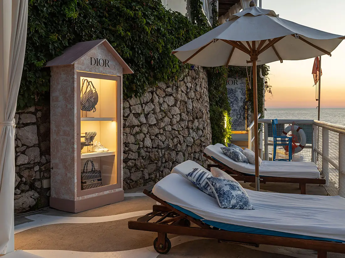 DIOR Capri Riccio Pop-up - Restaurant & Beach Club