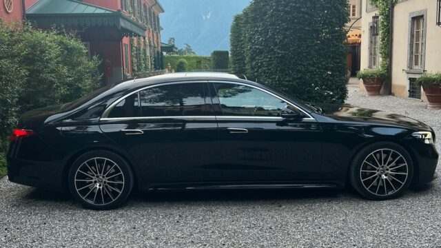 Mercedes Benz S Class 580 (W223) in Lugano, Switzerland