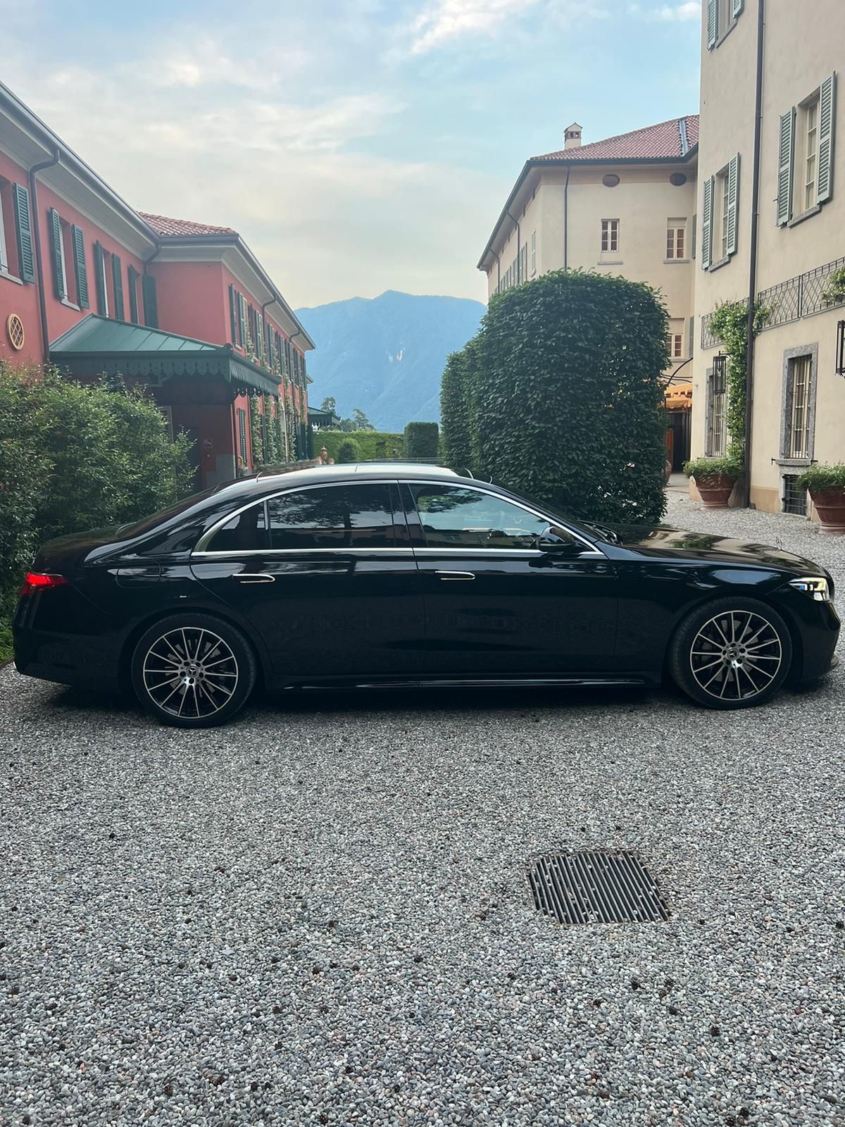 Mercedes Benz S Class 580 (W223) in Lugano, Switzerland