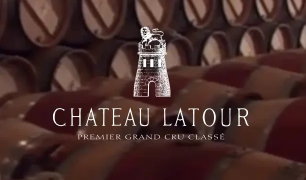 Château Latour. Grand Cru Wine in Bordeaux (France)