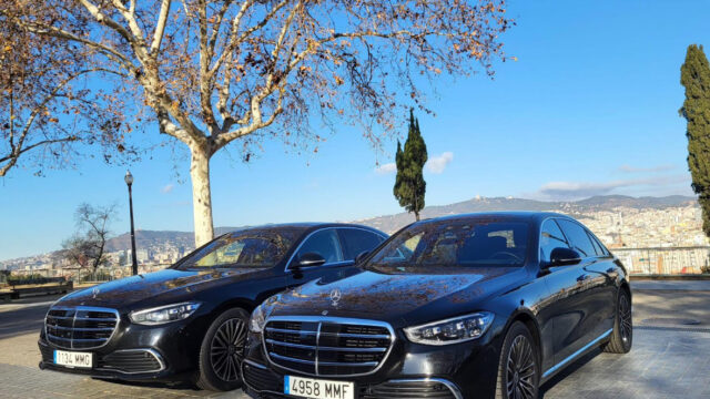 Mercedes Benz S class in Barcelona