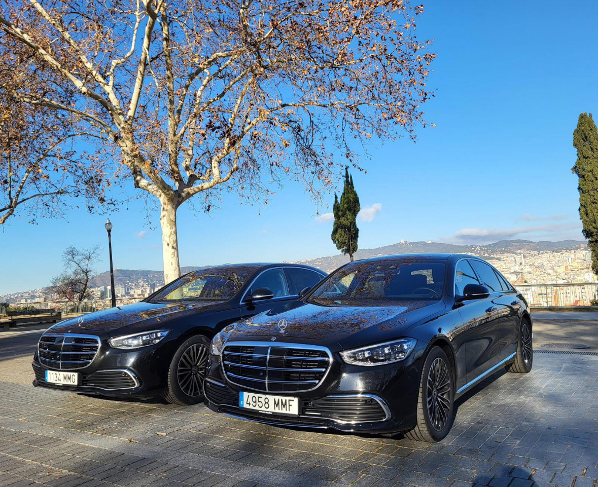 Mercedes Benz S class in Barcelona