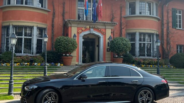 Mercedes Benz S class 350 (W223) in Lugano Switzerland