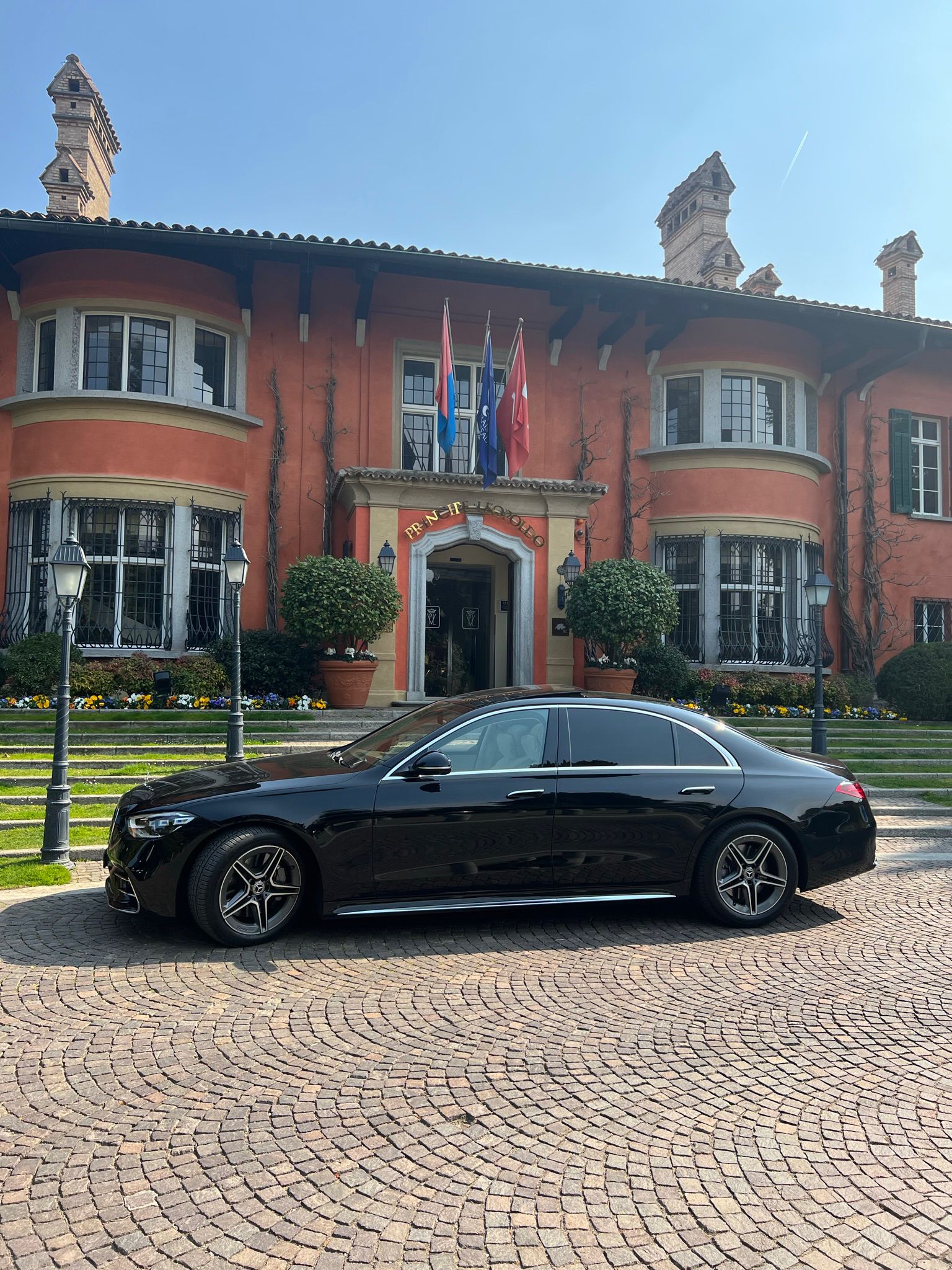 Mercedes Benz S class 350 (W223) in Lugano Switzerland