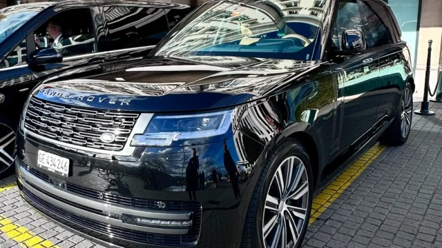 Rent Land Rover Range Rover with driver in Geneva – Switzerland
