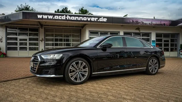 Rent Audi A8 with driver in Hannover, Germany