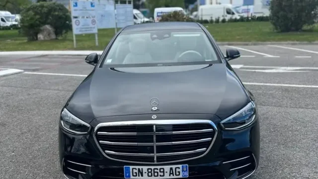 Rent Mercedes-Benz S-Class with driver in Cannes