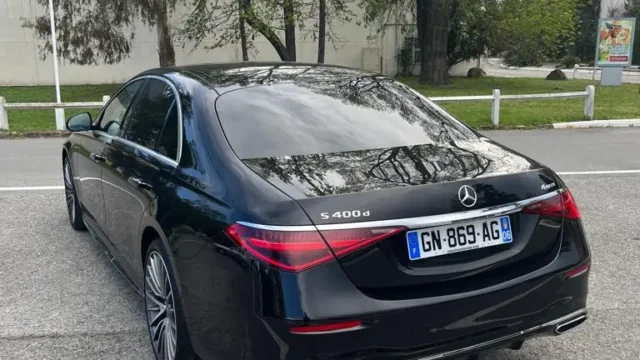Rent Mercedes-Benz S-Class with driver in Cannes