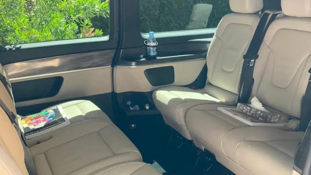 Rent Mercedes-Benz V-Class with driver in Cannes